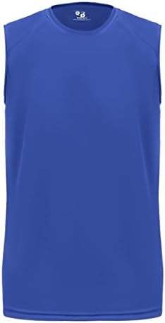 Спортна влагоотталкивающая риза Badger Sport без ръкави за възрастни, дамски и младежи (на разположение в 14