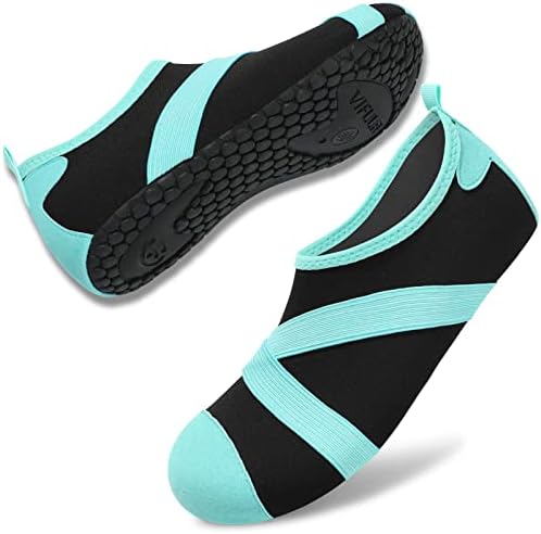 VIFUUR Дамски Мъжки Водна Обувки на Бос бързо съхнещи Водни Чорапи за Плаж, Плуване Йога Спортове на Открито