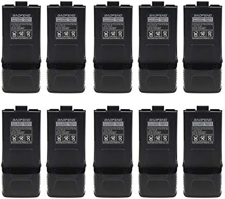 Vineynuan 10 броя от 7,4 В 3800 mah Батерия за Преносим двустранния радио Baofeng GT-3 GT-3TP GT3 GT3TP>-3 Батерия