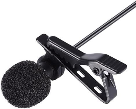 USB-микрофон PChero, Петличный Битумен Ненасочено Кондензаторен мини микрофон за преносими КОМПЮТРИ MacBook,