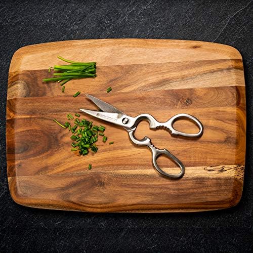 Разпродажба-Кухненски ножици Kurschmann Solid 8 , които раскладываются, немски остриета от високо неръждаема стомана, Универсални