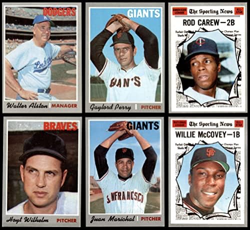 1970 Topps Бейзболен комплект с ниски номер (Baseball Set) NM