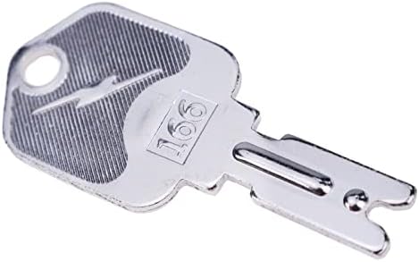 ZTUOAUMA 6X Ключовете за запалване # 166 от Веригата за ключове за мотокар Clark Yale Hyster Komatsu Gradall Gehl Crown 186304 51335040 A214062 1430 Hyster и много Други (за опаковка от 6 броя)