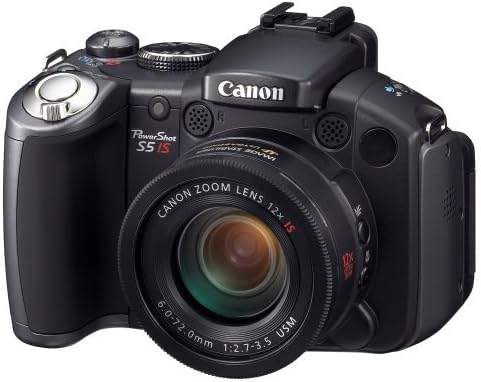 Canon PowerShot S5 Pro Series - 8,0-мегапикселова цифрова камера с 12-кратно оптично увеличение, стабилизированным