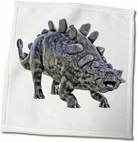 3D Графичен динозавър Дрозе Бом - Крихтонозавр В защитна позиция - Кърпи (twl-282246-3)