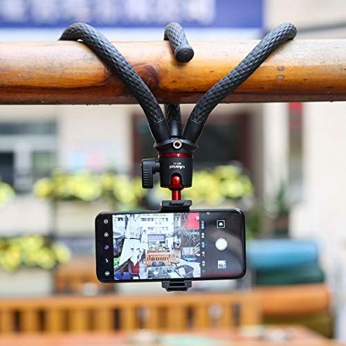 Статив за фотоапарат ULANZI, Мини Гъвкава Стойка за монтаж със Скрито притежател на мобилен телефон с прикрепен за студено