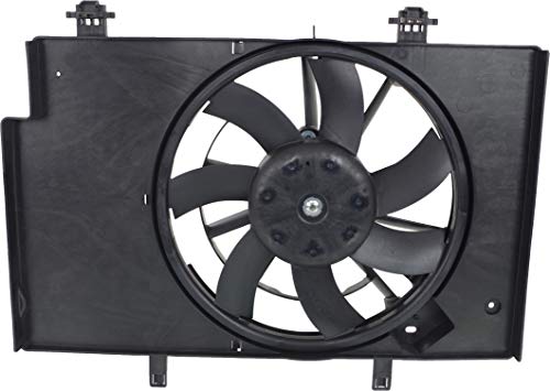 Вентилатор за охлаждане на радиатора Евън Фишър в събирането, Съвместим с Ford Fiesta 2011-2019 години на освобождаването,
