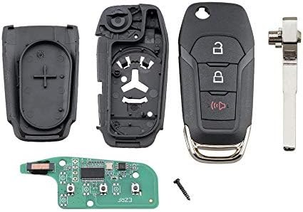 Сгъваеми ключа ADAURIS за Ford F-150 Explorer 2013-2020 с дистанционно управление без ключ (N5F-A08TAA 5923667)