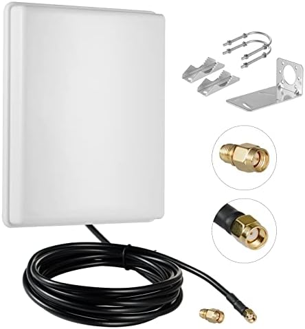 10dBi Водоустойчив Двухдиапазонная WiFi антена от фибростъкло 2,4 Ghz И 5 Ghz 5,8 Ghz за мрежова карта на