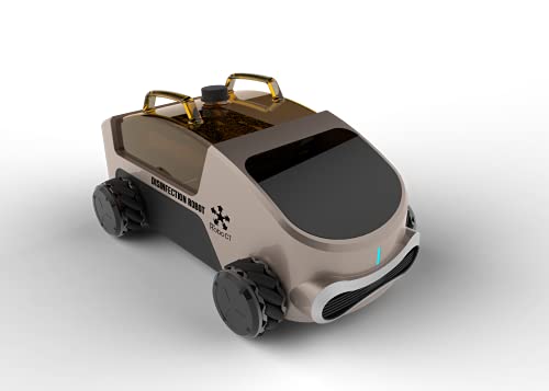 Колела RoboCT Mecanum, монтирани върху двигателя, за автоматизирано управлява превозното средство, Интегрирано колелото AMR Omni Mecanum