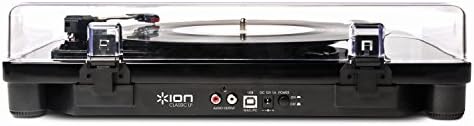 Плеър ION Audio Classic LP | 3-Високоскоростен USB media player за Mac и PC, с възможност за сгъване пылезащитной капак