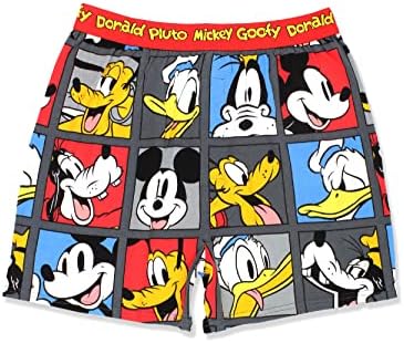 Мъжки къси панталони-боксерки в стила на комиксите Мики Маус и приятели