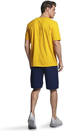 Мъжки тениски от Памучна смес Russell Athletic Dri-Power с къс ръкав, Абсорбиращи влагата, Предпазват от миризмата, UPF