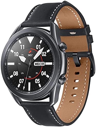 Умен часовник Samsung Galaxy Watch3 2020 Г. (Bluetooth + Wi-Fi + GPS) на международната модели (черни, 45 мм) (актуализирани)