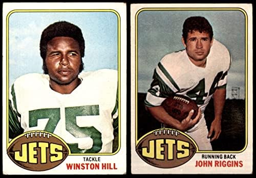1976 Сет екип Topps New York Jets Ню Йорк Джетс (сет) VG/БИВШ Джетс