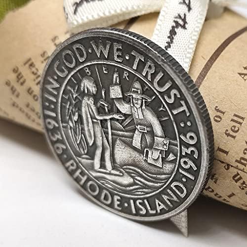 1936 Откриване на Роуд Айлънд до 300-годишнината от Откриването на Полдоллара Чужд Спомен Колекция от Антични монети