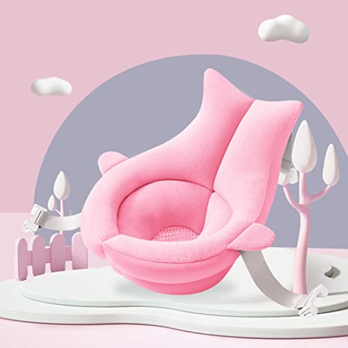 Седалка за бебешка вана, Възглавница За детската вана във формата на Рибки, Регулируема Противоскользящий