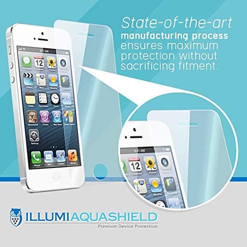 Защитно фолио ILLUMI AquaShield, съвместима с Motorola Moto G6 (2 опаковки), без мехурчета, Прозрачна гъвкава филм TPU