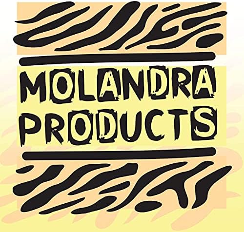 Molandra Products Крава ме Правят Щастлив - една Бутилка за Вода от Неръждаема Стомана, 20 грама, Бяла