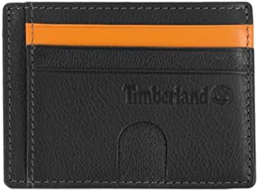 Мъжки Тънък Кожен портфейл Timberland с Преден Джоб и Притежател на Кредитна карта