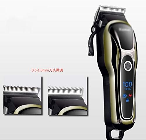 XWWDP Фризьорски салон Машина За Подстригване Професионален Тример за Коса За Мъже Електрически Нож За оформяне на Брада,