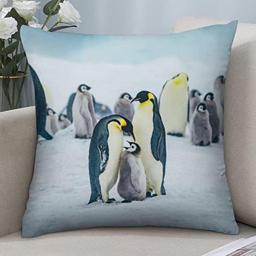 Най-сладък Зверята | Калъфка За Хранене Пингвини 35x35 см