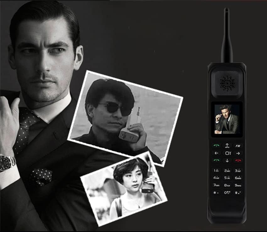 Мобилен телефон QUUL Cell Phone, Две SIM карти, Двоен режим на готовност, Bluetooth, съвместим с Мобилен телефон с FM-радио, Фенерче