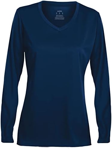 Дамска Спортна тениска Augusta с дълъг ръкав, Впитывающая влагата