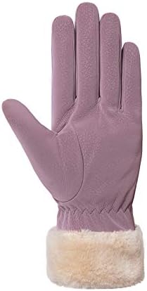 Дамски Зимни Памучни Ръкавици MOHOLL, Сгъстено Топли Плюшени Ръкавици със Сензорен Екран, Ветроупорен Улични Ръкавици