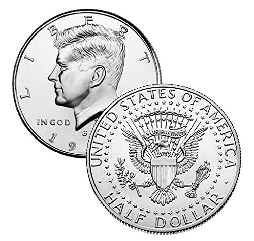 Монетен двор на САЩ, 1995 г. с Плакированным покритие Proof Kennedy на полдоллара Proof