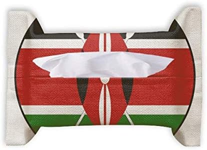 Кения, Африка Национална Емблема На Хартиена Кърпа, Кърпа За Лице Чанта За Салфетки Бумф