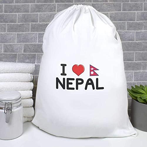 Чанта за дрехи /измиване /за Съхранение на Azeeda I Love Nepal (LB00021626)