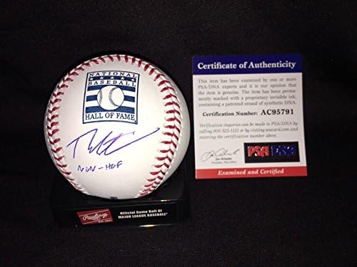 Тео Епщайн е подписал в Официалния списък на Залата на Славата бейзбол Chicago Cubs Mind PSA / Бейзболни Топки