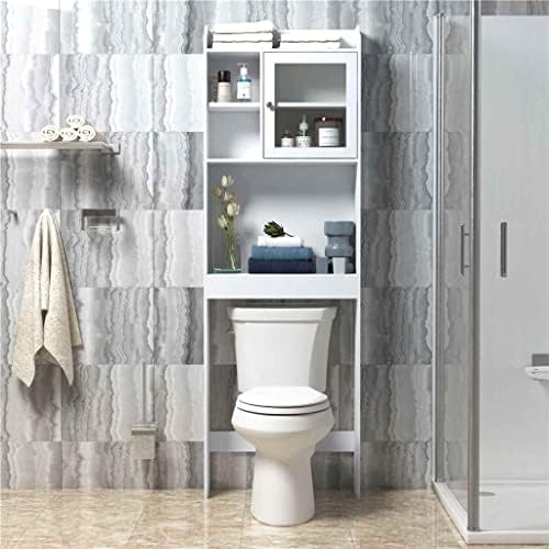 BKDFD, 3-слойный титуляр за съхранение на мебели за баня, водоустойчив дървен шкаф, аксесоари за баня върху тоалетна