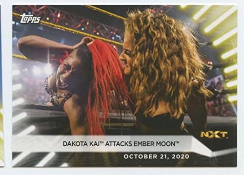 Търговската картичка Topps WWE Women ' s Division №84 2021 Дакота Кай Рестлинг