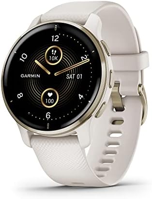 Garmin Venu 2 Plus, Умни часовници с GPS, функция за разговор и текстови съобщения, Разширени функции за мониторинг