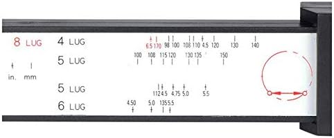 Модел Сензор за Болта на Джантата на колелото на Подвижен Инструмент за Измерване ППР Джанти Джанти с 4 5 6 8 Топчета Инструменти на Линия