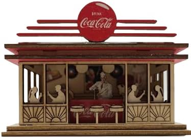 Имбирные Вили Coca-Cola Cottage - Магазин за Напитки, Украса за Коледната елха