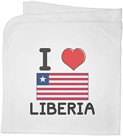 Детско Памучно одеало /Шал Azeeda I Love Liberia (BY00025949)