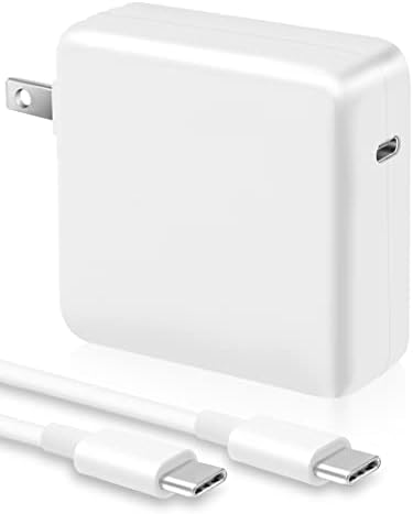 Зарядно устройство Mac Book Pro, захранващ адаптер, USB C мощност 100 Вата, съвместим с MacBook Pro 16 15 14