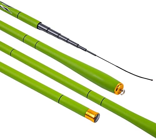Телескопичен Прът Goture От Въглеродни Влакна Stream Fishing Pole Ультракороткая Преносима Прът За Пътуване Inshore Trout Pole 1,6 м-3,6 м