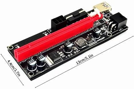 Съединители 2021 VER009S PCI-E Странично Card 009S PCI Express PCIE от 1X до 16X Удължител 1 м 0,6 м USB 3.0 Кабел
