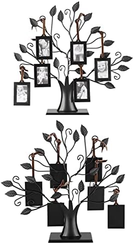 Natudeco Фоторамки, Родословно Дърво Поставка За Рамка Семейни Снимки Дисплей Дървета Домашен самостоятелен Декор на Работния