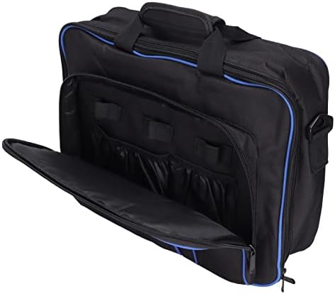 Преносима чанта ASHATA за PS5, Защитен калъф за конзола с Голям капацитет с Регулируем пагон и расклешенной накладка