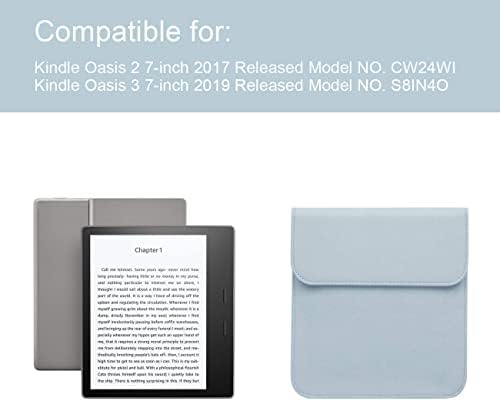 за Kindle Oasis (9-то поколение, 2017 година на издаване) (образец № CW24WI)-за чанти със 7-инчов ръкав -В комплект с каишка