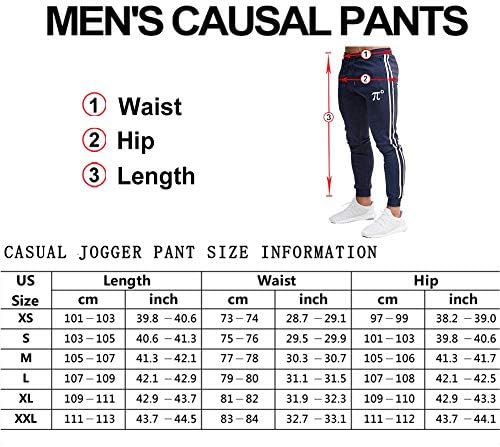 Мъжки Панталони за джогинг в Тънка Ивица PIDOGYM, Зауженные Спортни Панталони за тренировки, Бягане, Загряване