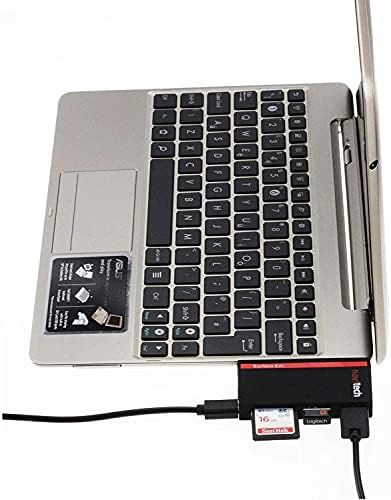 Navitech 2 в 1 Лаптоп /Таблет USB 3.0/2.0 на Адаптер-hub/Вход Micro USB устройство за четене на карти SD/Micro SD слот,