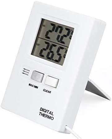 HOUKAI Цифров Дисплей Двоен Термометър, Цифров LCD Термометър, Измерване на температура, Тестер