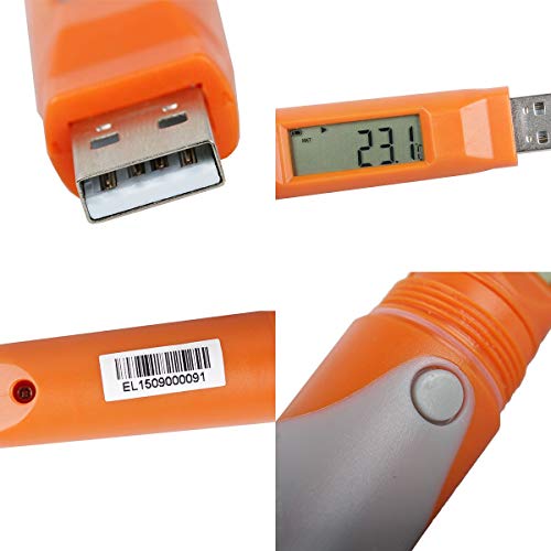 Сертифициране Elitech ISO 17025 RC-51H PDF USB Регистратор на данни за температура и влажност на въздуха