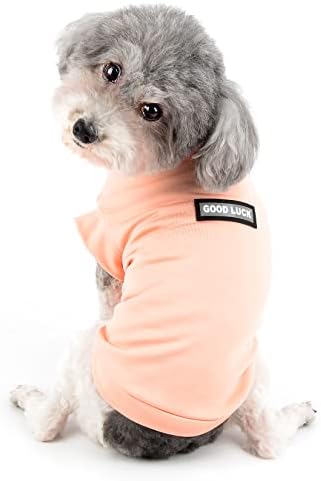 Ranphy Жилетка за кучета за Малки Кучета, Однотонная Облекло за Кутрета, Тениска, Тениски, Мек и Быстросохнущий